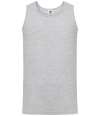 61098 Athletic Vest Heather Grey colour image